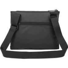Smart Bags Gumi Kumaş Çapraz Askılı Postacı Çantası BC 8657 - Siyah