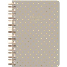 Noktalı Bullet Journal Pro Defter Kum 17X24