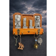 Gökçen Hobi Ares Athena Antik Yunan Tanrıları Anahtar Askısı