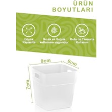 Life 12 Adet Buzdolabı Kapak Içi Düzenleyici ve Banyo Organizer MIT1104