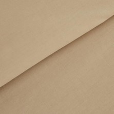 Pure RUFFLE%100 Pamuk Tek Kişilik Nevresim Takımı Ekru