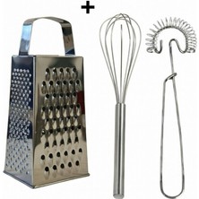 IKEA Çelik Rende + 2 Li Çırpıçı 2 Li Mutfak