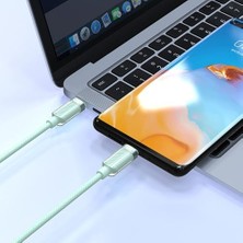 Gnp Transparent Type-C To Lightning 1.2 Metre Yeşil