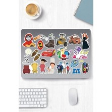 Pixar Temalı Etiket Seti - Laptop Notebook Telefon