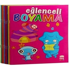 Eğlenceli Boyama Seti -10 Kitap