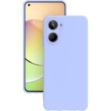 Lenax Leather Realme 10 Kılıf Kamera Korumalı Silikon Rubber Arka Kapak