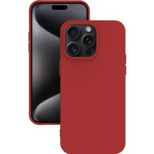 Lenax Leather iPhone 15 Pro Max Kılıf Kamera Korumalı Silikon Rubber Arka Kapak