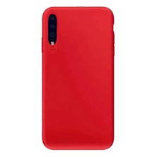 Lenax Leather Samsung Galaxy A20S Kılıf Kamera Korumalı Silikon Rubber Arka Kapak