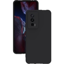 Lenax Leather Xiaomi Poco F5 Pro Kılıf Kamera Korumalı Silikon Rubber Arka Kapak