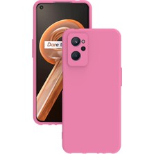 Lenax Leather Realme 9i Kılıf Kamera Korumalı Silikon Rubber Arka Kapak