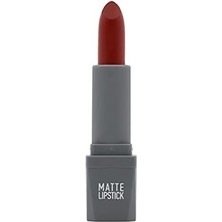 Yoğun Renk Veren Uzun Süre Kalıcı Nemlendirici Kadifemsi Mat Ruj - Matte Lipstick 411 Spicy Terracot