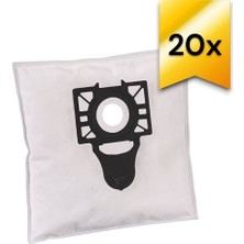 BEKO - ELEKTRİKLİ SÜPÜRGE UYUMLU SENTETİK TOZ TORBASI - 20 ADET - SİYAH PLASTİK - ( UYUMLU MODELLER AÇIKLAMADA )