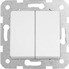 /rollina Beyaz Komütatör Mekanizma ve Düğme