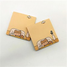 Guguk Uykucular Temalı Renkli Not Seti