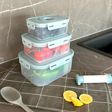 Taze Ürün Saklama Kabı 3'lü Set