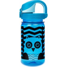 Sustain Tritan Çocuklar Için Su Şişesi, Bpa Içermez,%50 Plastik Atık Malzeme, Sızdırmaz, Uzun Ömürlü, Bpa Içermez, Karabina Dostu, Tekrar Kullanılabilir, 340 Ml, Mavi Baykuş