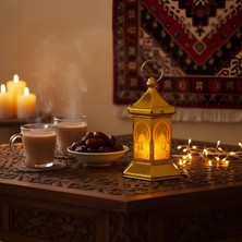 URZ Ramazan Temalı Altıgen Kubbe LED Lamba