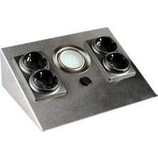 Prizli Mutfak Tezgah Altı LED Spot Işık Seti, Şık ve Fonksiyonel Ayrıntılar