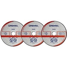 DSM20 Kompakt Testere ile Uyumlu Metal ve Plastik Kesme Diski (DSM510) 3'lü