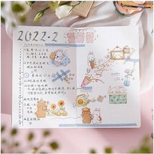 Guguk Mountain Party Temalı 40 Adet Seti • Bullet Journal