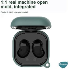 Galaxy Buds Core Kılıf Askılı Mat Silikon Siyah [galaxy Buds Core ile Uyumlu Kılıf - Siyah]