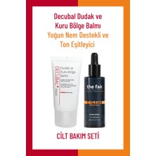 the fair. C Vitamini Ton Eşitliği Parlaklık Cilt Serumu ve Decubal Dudak ve Kuru Bölge Balmı