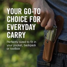 Wave Plus - 18 Pratik Aletli Yüksek Kaliteli Cep Çok Işlevli Alet - Kendin Yap, Açık Hava Etkinlikleri ve Kamp Için Temel Çok Amaçlı Alet - Naylon Kılıflı