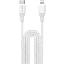 DL55W 1-Link Cl+ Usb-C To Lightning Braided Cable 2 mt