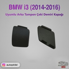 AutoPit 3D Bmw I3 (2014-2016) Uyumlu Arka Tampon Çeki Demiri Kapağı