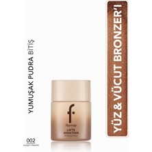 Flormar Latte Nemlendirici Formüllü Doğal Bronz Işıltılı Yüz ve Vücut Bronzer'ı - 002 Honey Frappe - 8682536100533