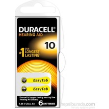10 Numara 6 Lı Işitme Cihazı Pili