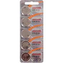 Maxell CR-2016 Lityum Pil 5li 4902580131272