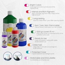 Tüm Renkler Parmak Boyası 12'li Set 12X60ML