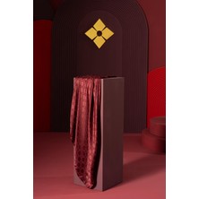 Jawel Kadın Geometrik Jakarlı Eşarp