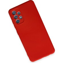 Guven  Samsung Galaxy A32 Kılıf First Silikon - Kırmızı 5569854