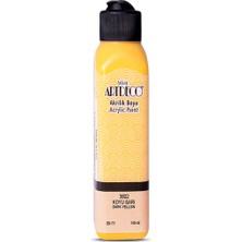 Artdeco Akrilik Boya 140 ml Koyu Sarı 070R-3602