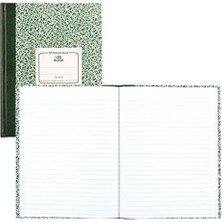 53010 Lab Notebook, Legal Rule, 10 1/8 x 7 7/8, Beyaz, 96 Yaprak