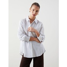 Lc Waikiki Yeni Sezon Çizgili Kadın Gömlek