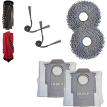 Lin Grup Roborock Qrevo Edge 5V1 Uyumlu Robot Süpürge Yedek Parça Seti