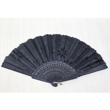 Plastik Siyah Yelpaze ALK3569