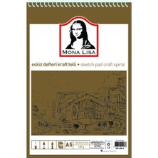 Südor Eskiz Defteri Kraft Mix A5 Telli 100 GR 50 YP MN23-5