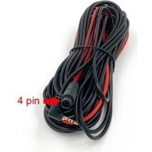 4 Pin 2.5 mm Araç Geri Görüş Kamera Kablosu 5 Metre 4 Pin Kamera Kablosu