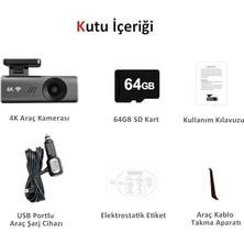 S12 4K Araç Kamerası