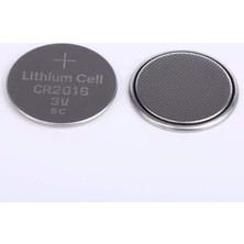 CR2016 Pil 5'li Paket Lityum Düğme Pil 3V 2016