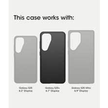 Galaxy S25+ Serisi Xt Şeffaf Mıknatıslı Kılıf - Koyu Taraf (Siyah)