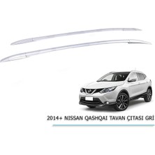 Nissan Qashqai 2014-2018 Tavan Çıtası Gri
