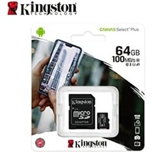 Microsdxc Canvas Select Plus 64GB Hafıza Kartı SDCS2/64GB