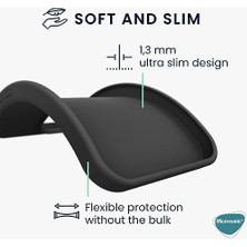 Silicone 13 Pro Plus 5g Için Kılıf Siyah [ 13 Pro Plus 5g ile Uyumlu Kılıf - Siyah]