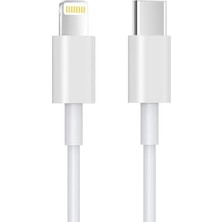Usb-C'den Lightning'e Şarj ve Senkronizasyon Kablosu, 1m, /ipad/ipod Uyumlu, 1m, Beyaz, Evınto