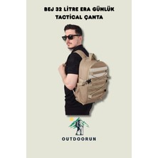 Outdoorun Bej 32 Litre Günlük Tactical Çanta